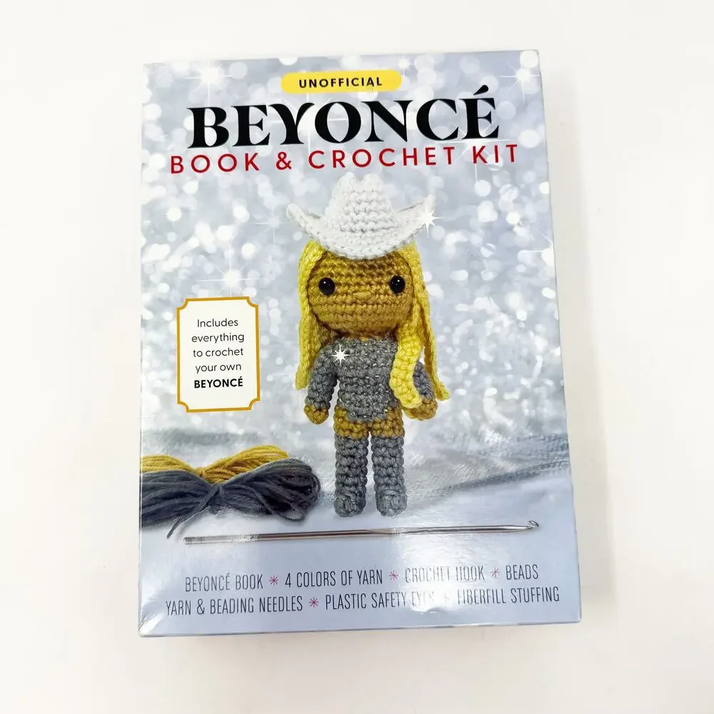NIP Beyonce Stuffy Crochet Kit Cowboy Carter Themed